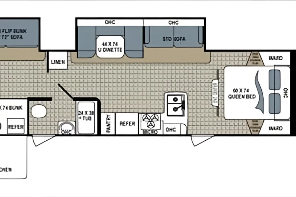 35ft Kodiak w/ Bunk House
