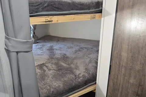 Easy to tow and set up Bunk House **First Responder Discount**