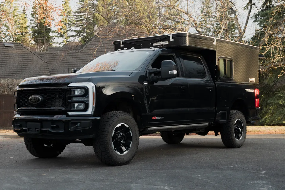 Raptor Rooftop Rentals Ford F-350 Ultimate Tremor with 4 Wheel Truck Camper