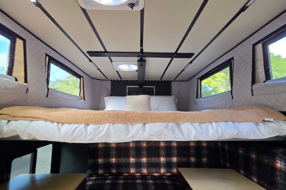 Raptor Rooftop Rentals Ford F-350 Ultimate Tremor with 4 Wheel Truck Camper