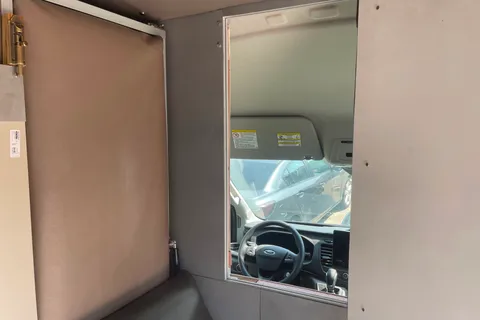 2022 Ford Transit Class B Fully Insulated Big shower queen Bed