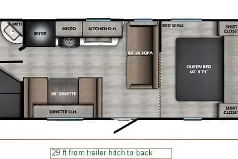 MELODY's Crossroads Zinger Lite 252BH Travel Trailer