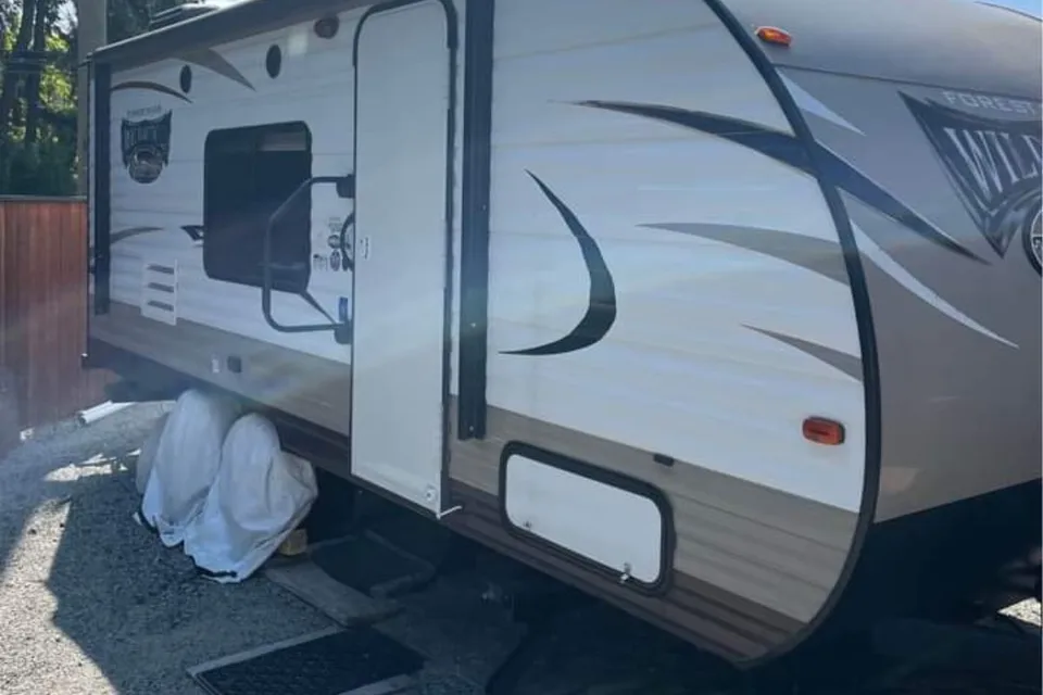 Sean's Forest River Island wild Travel Trailer