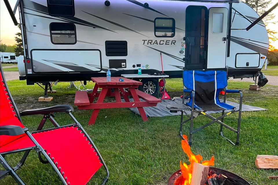 Modern Fun Family Travel Trailer for up to 6