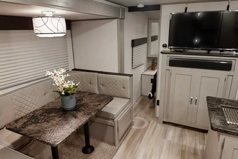 Modern Fun Family Travel Trailer for up to 6