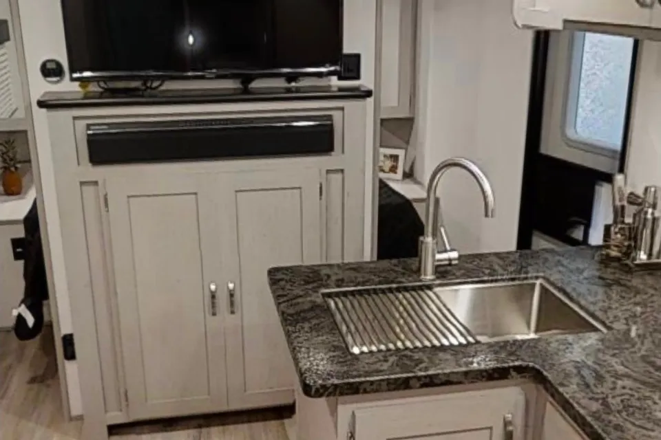 Modern Fun Family Travel Trailer for up to 6
