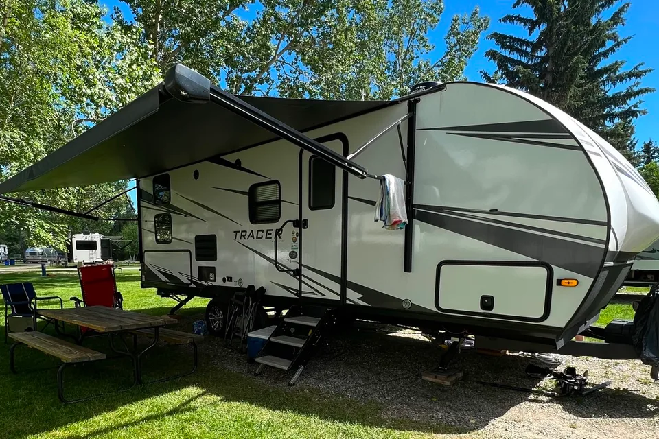 Modern Fun Family Travel Trailer for up to 6