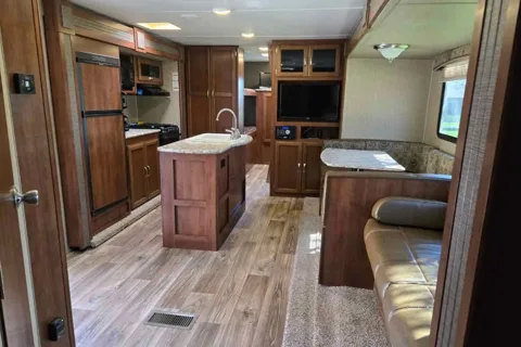 Mike and penny’s Keystone Passport Travel Trailer