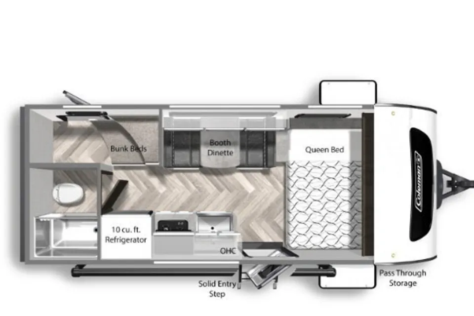 Lillian 's coleman  2022 1628BH  Travel Trailer