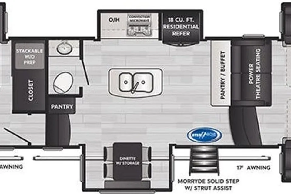 Hannah's Montana! 2021 Keystone RV Montana 3761FL
