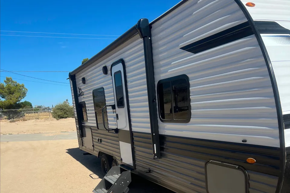 Family Jayco Jayflight Travel Trailer