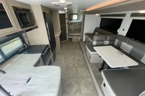 Jordan's Forest River Wildwood Travel Trailer