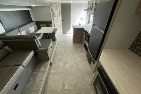 Jordan's Forest River Wildwood Travel Trailer