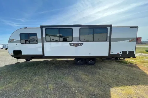 Jordan's Forest River Wildwood Travel Trailer