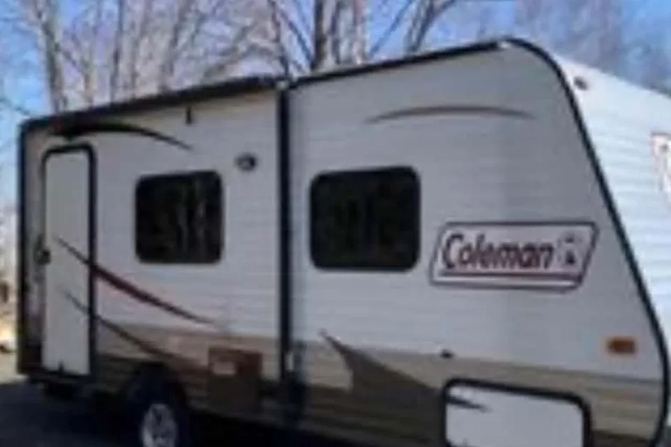 Stephane 's Coleman Roulotte Coleman 16 pieds Travel Trailer