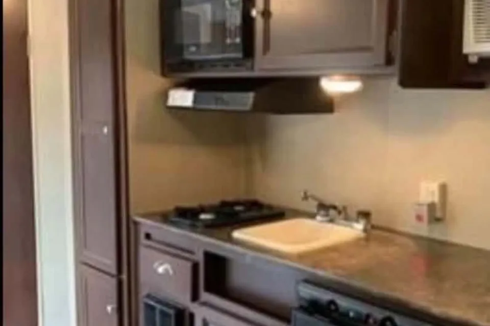 Stephane 's Coleman Roulotte Coleman 16 pieds Travel Trailer