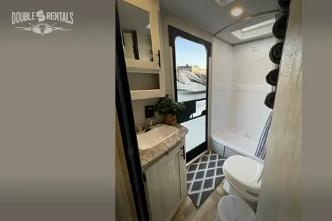 SHASTA Dual-Entry Bunkhouse with Private Master, Solar, and TWO A/C units!