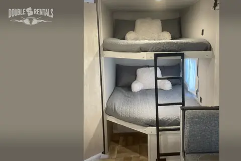 SHASTA Dual-Entry Bunkhouse with Private Master, Solar, and TWO A/C units!