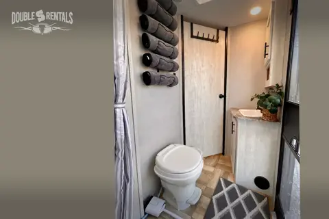 SHASTA Dual-Entry Bunkhouse with Private Master, Solar, and TWO A/C units!