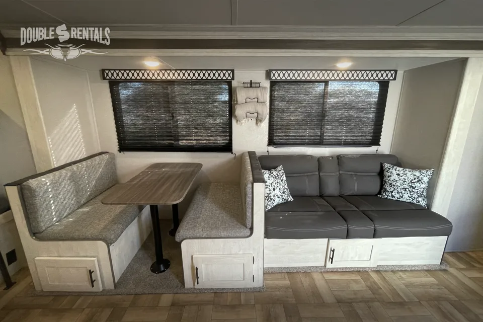 SHASTA Dual-Entry Bunkhouse with Private Master, Solar, and TWO A/C units!