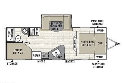 Family Coachmen w/ Double Bunks & Slide - Sleeps 8