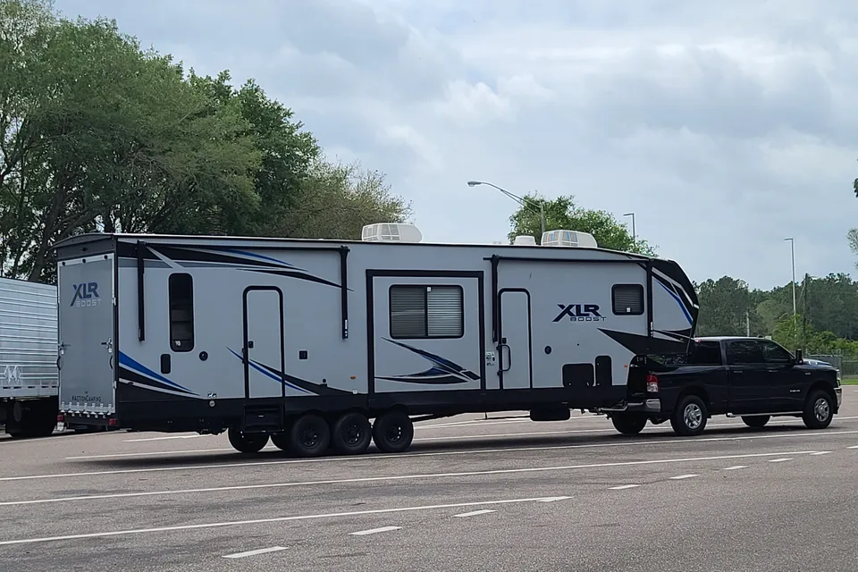 David's Forest River XLR Boost Fifth Wheel