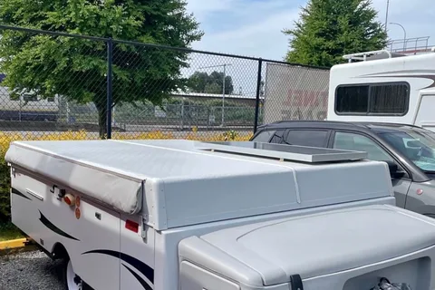 kangxing's Coleman Camping trailer Tent Trailer
