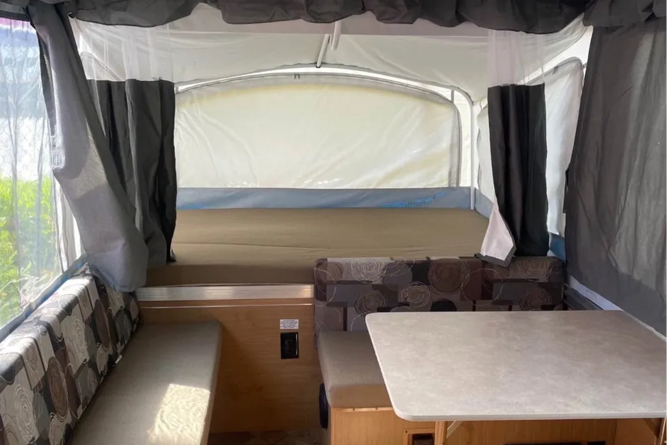 kangxing's Coleman Camping trailer Tent Trailer