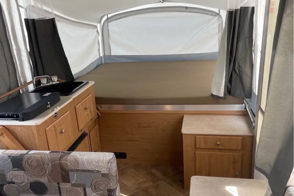 kangxing's Coleman Camping trailer Tent Trailer