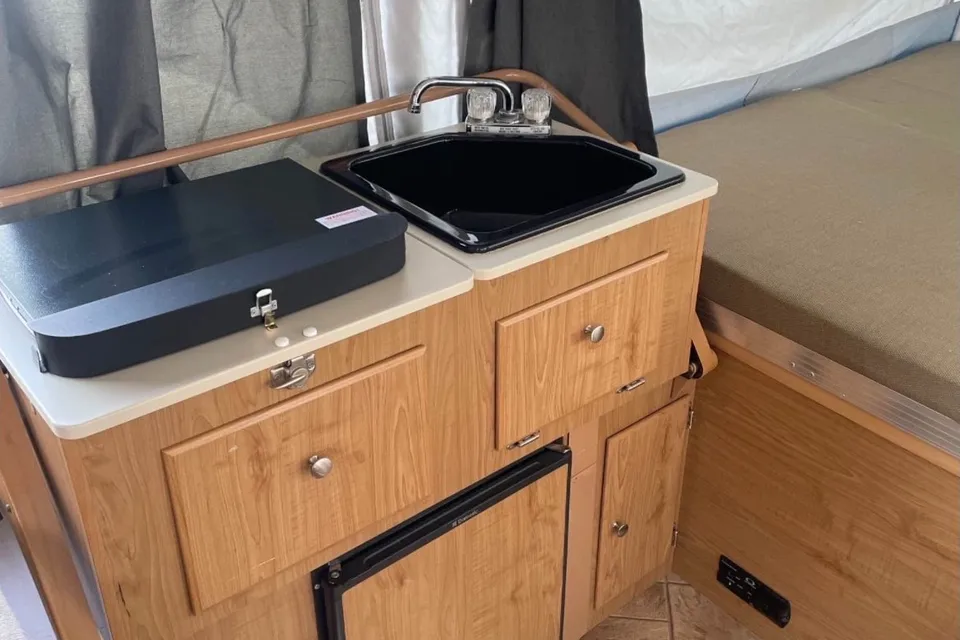 kangxing's Coleman Camping trailer Tent Trailer