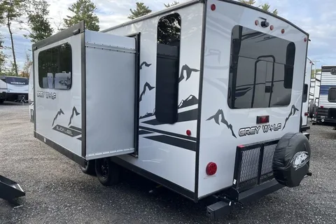 “Monique” - New 2022 Forest River Grey Wolf 23 MKBL Black Label