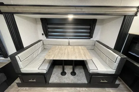 “Monique” - New 2022 Forest River Grey Wolf 23 MKBL Black Label