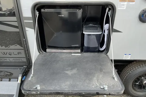 “Monique” - New 2022 Forest River Grey Wolf 23 MKBL Black Label