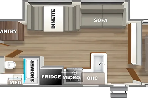 Richard's Prime Time Avenger LE 28QBSLE Travel Trailer