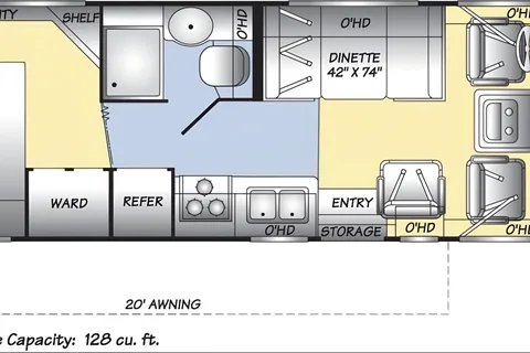 Newly updated! 2007 Fleetwood Terra Class A