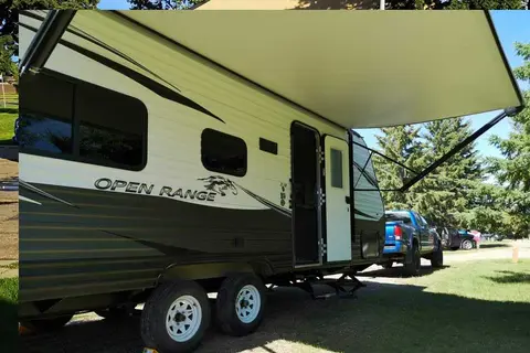 Perfect couples or small family trailer.