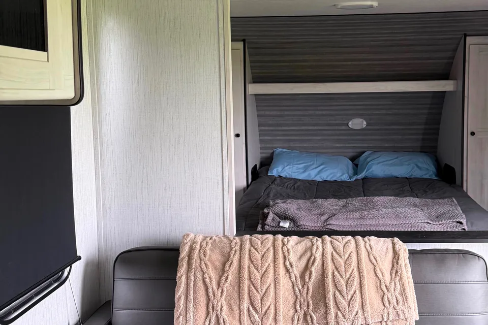 The happy camper