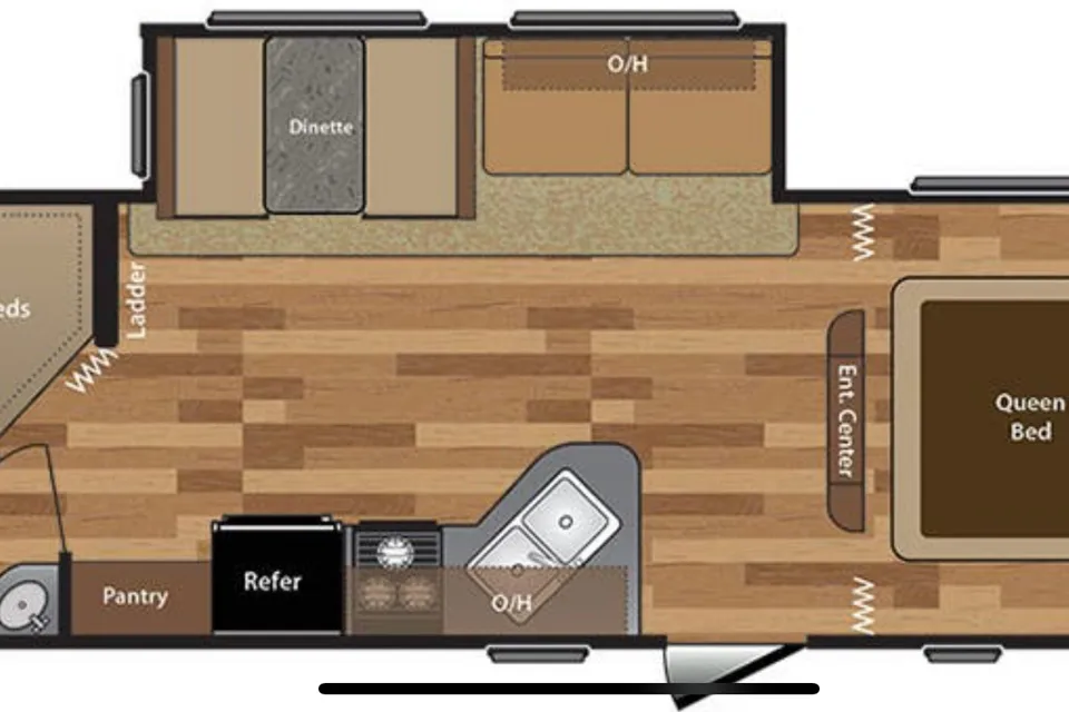 Family/pet Hideout Travel Trailer - everything included