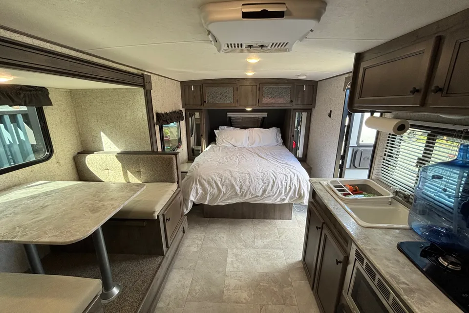 Family friendly travel trailer