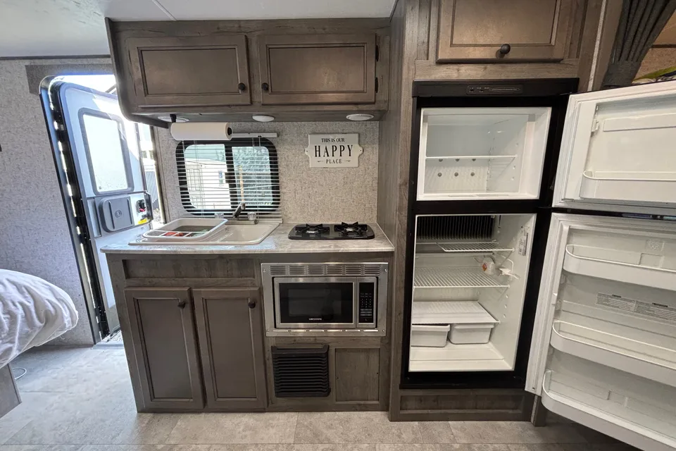 Family friendly travel trailer