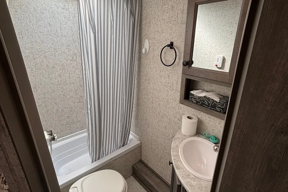 Family friendly travel trailer