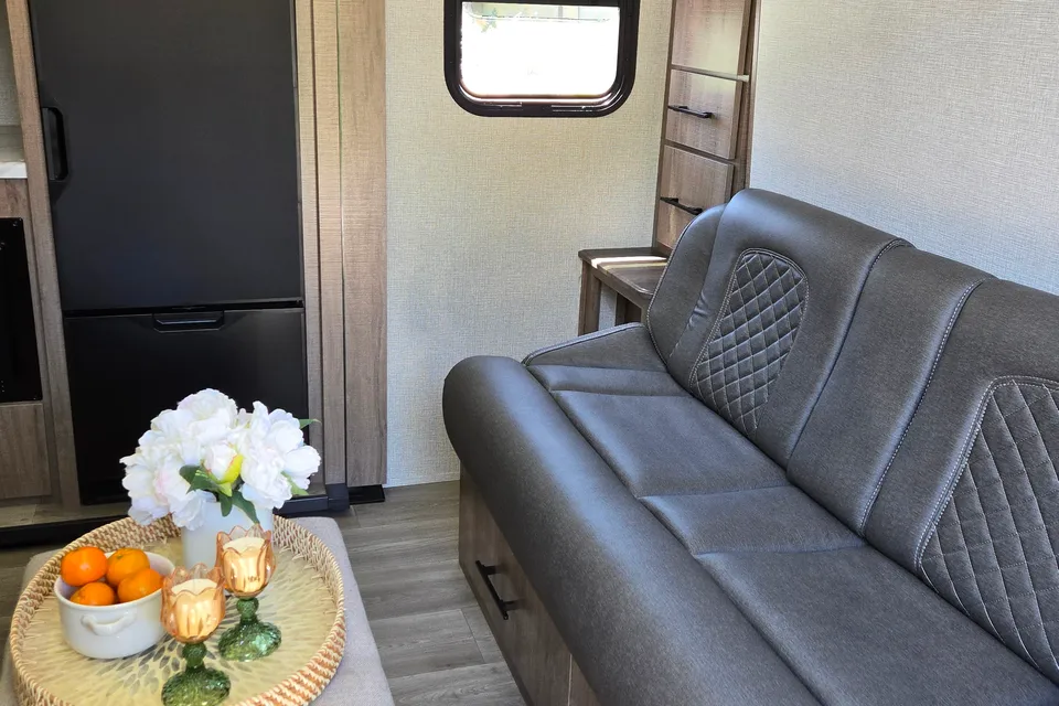 Fun Size Travel Trailer - We deliver, set up & take down.