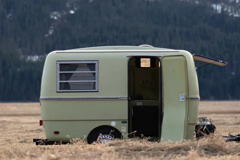 TIMBER The Mini Vintage Camper!