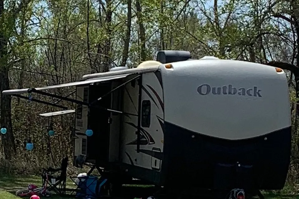 Paul's Keystone Outback bunkhouse Travel Trailer