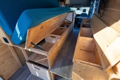 La Transition: Off-Grid Transit Camper | Starlink - Diesel Heat - 600W Solar | Squamish