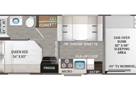 2024 Thor Fourwinds - Easy-to-Drive Family RV