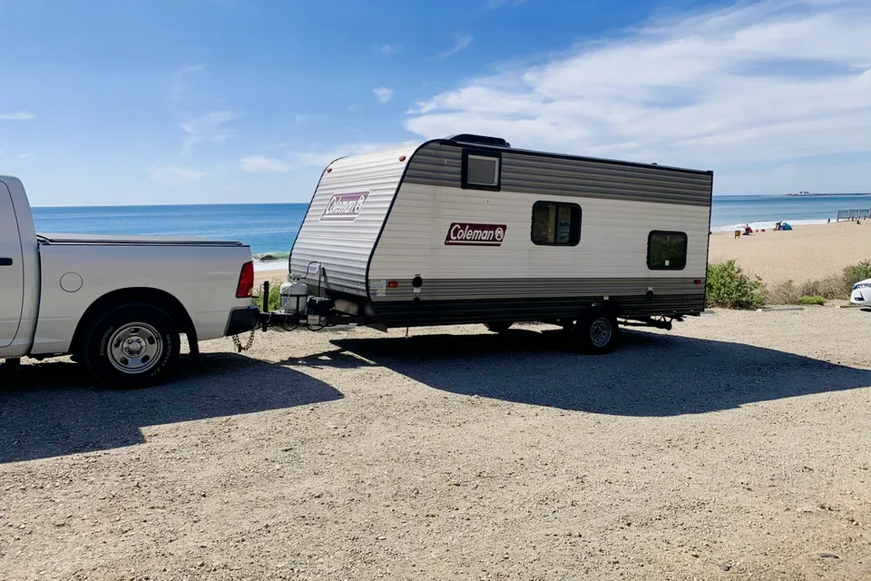 Irma's Coleman Lantern Tent Trailer