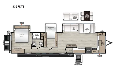 2025 Coachman Catalina Legacy Edition 333FKTS
