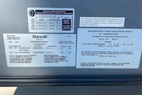 Starcraft Launch Outfitter 7 19BHS Travel Trailer