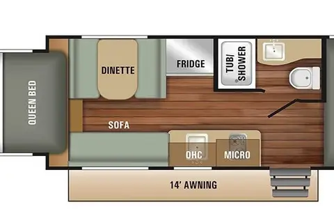 Starcraft Launch Outfitter 7 19BHS Travel Trailer